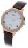 Leather Round Analog Wrist Watches SUP450P1 - 31mm - Brown للنساء
