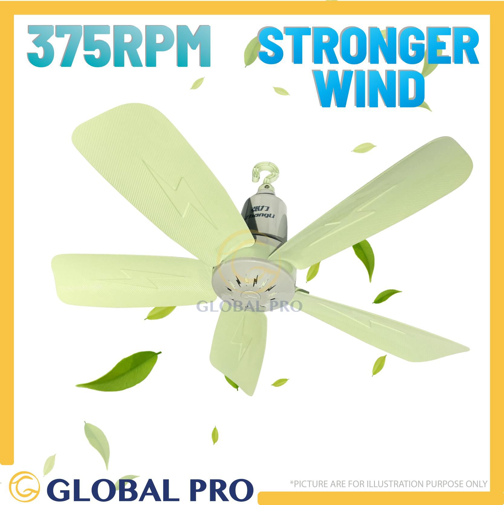 STRONG WIND 15W 5 Blades Mini Ceiling Fan Air Conditioner Cooler