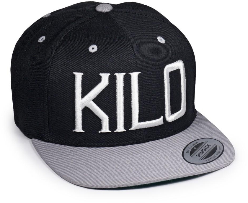 KILO Cap By Yupoong Flat Adjustable Street Wear Snapback Vaper Hat Mylk (5 Colors)