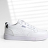 Casual Flat Shoes For Men - White - Black