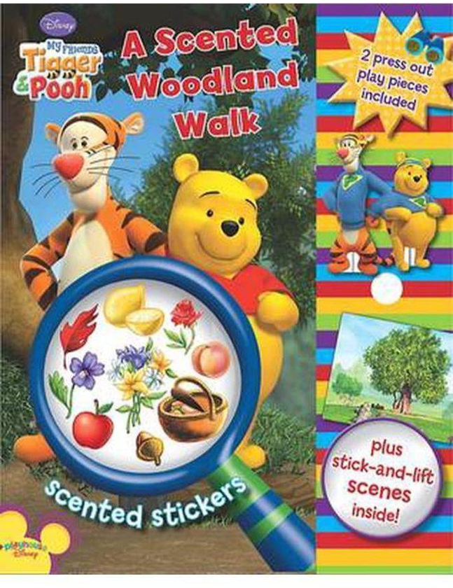 Disney Scented Sticker Storybook: My Friends Tigger and Pooh