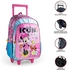 Trucare Licensed 6in1 Trolley School Bag Box Set | Kids,Boys,Girls Backpack Gift | Water Resistant, 18" (Minnie Mouse)