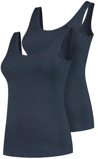 Nooboo - Maternity Cooling Top - Set of 2 - Navy Blue - M