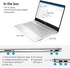 2022 HP 15.6in FHD Slim and Light Laptop, Intel Core i5-1135G7, 8GB RAM, 256GB SSD, Iris Xe Graphics, HDMI, Webcam, WiFi, Windows 11, Natural Silver, W/ 2-Week IFT Support dy20xx 15-15.99 inches