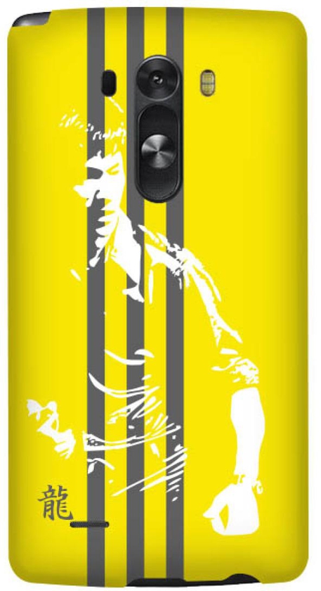 Stylizedd LG G3 Premium Slim Snap case cover Matte Finish - Fighter - Bruce Lee
