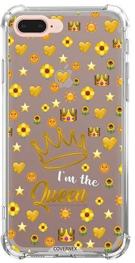 Shockproof Protective Case Cover For iPhone 7 Plus I Am The Queen