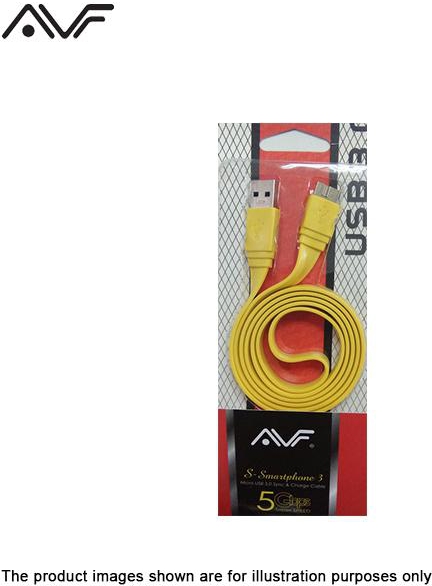 AVF S-Smartphone 3 Micro USB 3.0 5Gbps Super Speed Sync &amp; Charge Cable