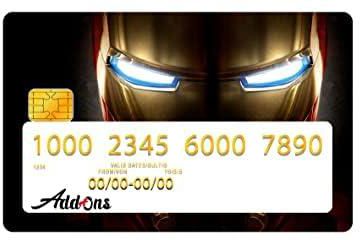 Iron Man #1 Window Debit Or Credit Card Skin Sticker (Small Chip)