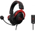 HyperX 4P5M0AA Cloud II On Ear Gaming Headset Black/Red