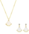 Seoulsenztury Natural Mother Of Pearl Necklace Set(G)