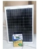 Solarmax Solar 80wattspanel -18v,charger Controller, 300watt Inverter,3LED Bulbs