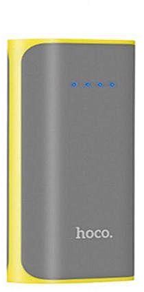 Yes Original Hoco Powerbank 5200 mAh - Gray X Yellow