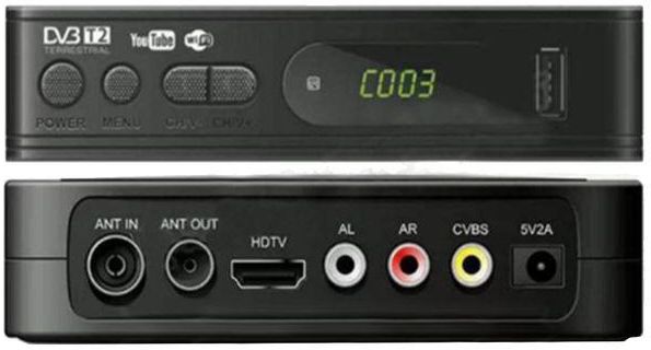 HD TV Tuner DVB T2 USB2.0 TV Box HDMI 1080P DVB-T2 Tuner Receiver