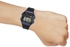 ساعة يد رقمية بسوار من الراتينج طراز AE-1300WH-2AVDF - 42 مم - أسود للأولاد