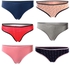 Cottonil Pack Of 6 Econo Panties Bikini Underwear For Women