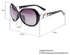 Hermosa Fashion Brand Sunglasses Grey Polycarbonate Acetate Female Eyewear Sun Glasses Accessories Sunglasses Series -Black YJSG00138-1