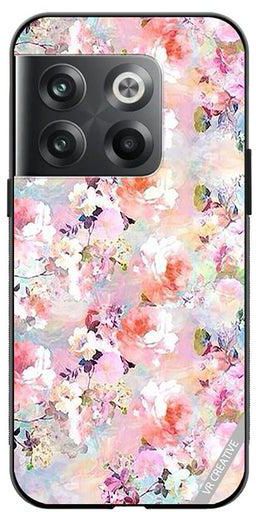 Protective Case Cover For OnePlus Ace Pro Flower Design Multicolour