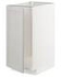 METOD Base cab f sink/waste sorting, white/Nickebo matt anthracite, 40x60 cm - IKEA