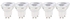 OsRAM Led Lamp Par16 36 Degree, 4.8W, 350 Lm, 2700K - Gu10, Warm White (Pack Of 10)