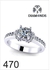 Ring For Women platinum Plated-silver