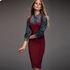 Milla by Trendyol Bodycon Dress for Women - 36, Claret Red