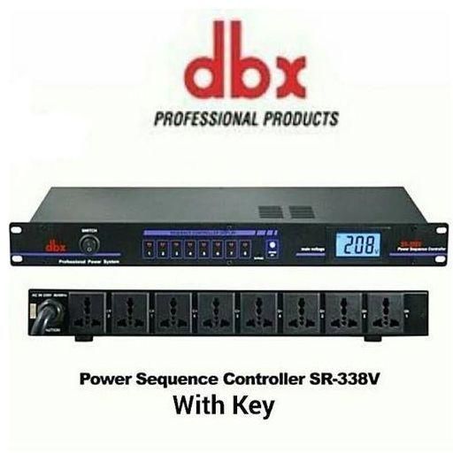 Dbx Professional Public Address Audio Power Sequencer