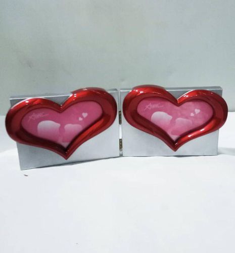 2 Love Shape Table Picture Frame