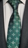 Green/Beige Neck Tie For Men