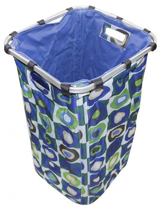 Folding Laundry Basket With Wheel