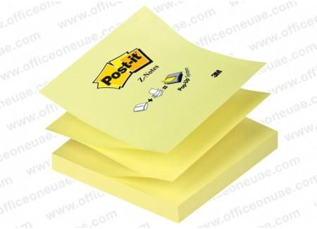 3M Post-it Pop-up Notes, Refills for Pop-up Dispensers 3 x 3 inches, Canary Yellow