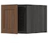 METOD Top cabinet, black/Voxtorp walnut effect, 40x40 cm - IKEA