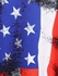 Plus Size Crisscross Patriotic American Flag Print Dress - 2x | Us 18-20