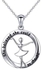 925 Sterling Silver Chain Necklace With Cubic Zirconia