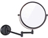 Household products/bathroom Wall-Mounted Portable Telescopic Folding Wall-Mounted Magnifying Glass 8/6-Inch Expandable Double-Sided Mirror (Color : 6 Inch Black Bronze)