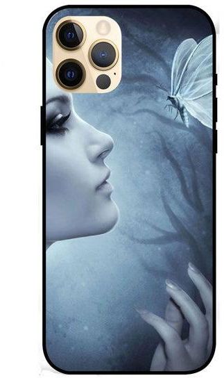 iPhone 12 Pro 6.1" Protective Case Cover Smart Series for iPhone 12 Pro Girl See Butterfly