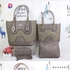 Classic Elegant Handbags 4 In 1 Set - Grey, womens designer handbags on BusinessClaud, Businessclaud Classic Elegant Handbags 4 In 1 Set - Grey