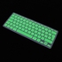 German Phonetic Keyboard Film Cover For European 11inch Macbook Green
