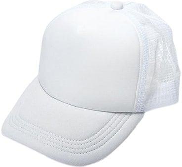 قبعة بيسبول أبيض