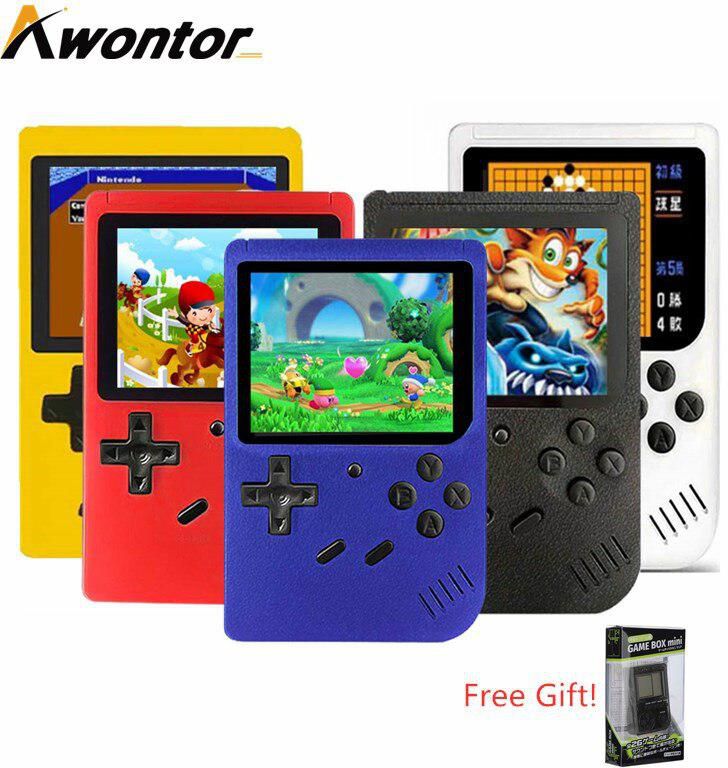 400 in 1 Video Handheld Game Console Retro Game Mini Handheld Player for Kids Gift Built-in 400 Games