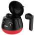 Bluetooth Wireless Earphones With Microphone And Charging Case Black/Red