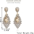 Fashion Fashion Vintage Champagne Glass Stud Earrings For Women Retro Antique Earring For Women Vintage Jewelry