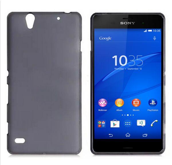 Margoun TPU rubber cover case for Sony Xperia Z4 Milky Black