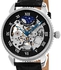 Stuhrling Original Special Reserve Men's Black Dial Leather Band Automatic Watch - 835.02