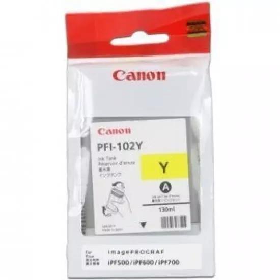 CANON INK PFI-102 YELLOW iPF-500, 600, 700 | Gear-up.me