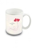 Collection Store CS-1M-55r Ceramic Valentine Mug - White