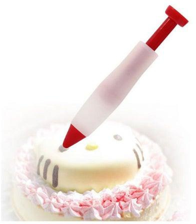 1Pcs Ice Cream Chocolate Cake Pen Dessert Decorating Red