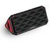 Portable Wireless NFC Stereo Bluetooth Speaker Geega Triangle Black and Red
