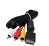 ECVV PS1 PS2 PS3 SYSTEM AV Audio Video Cable Cord,Multimedia Durable and Highly Functional Cable