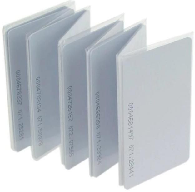 FingerTec 10 Pieces RFID Cards 54x0.82x85 (mm)
