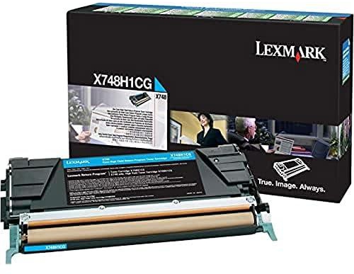 Lexmark X748 High Capacity Toner Cartridge - Cyan